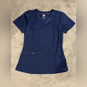 Healing hands scrub top
